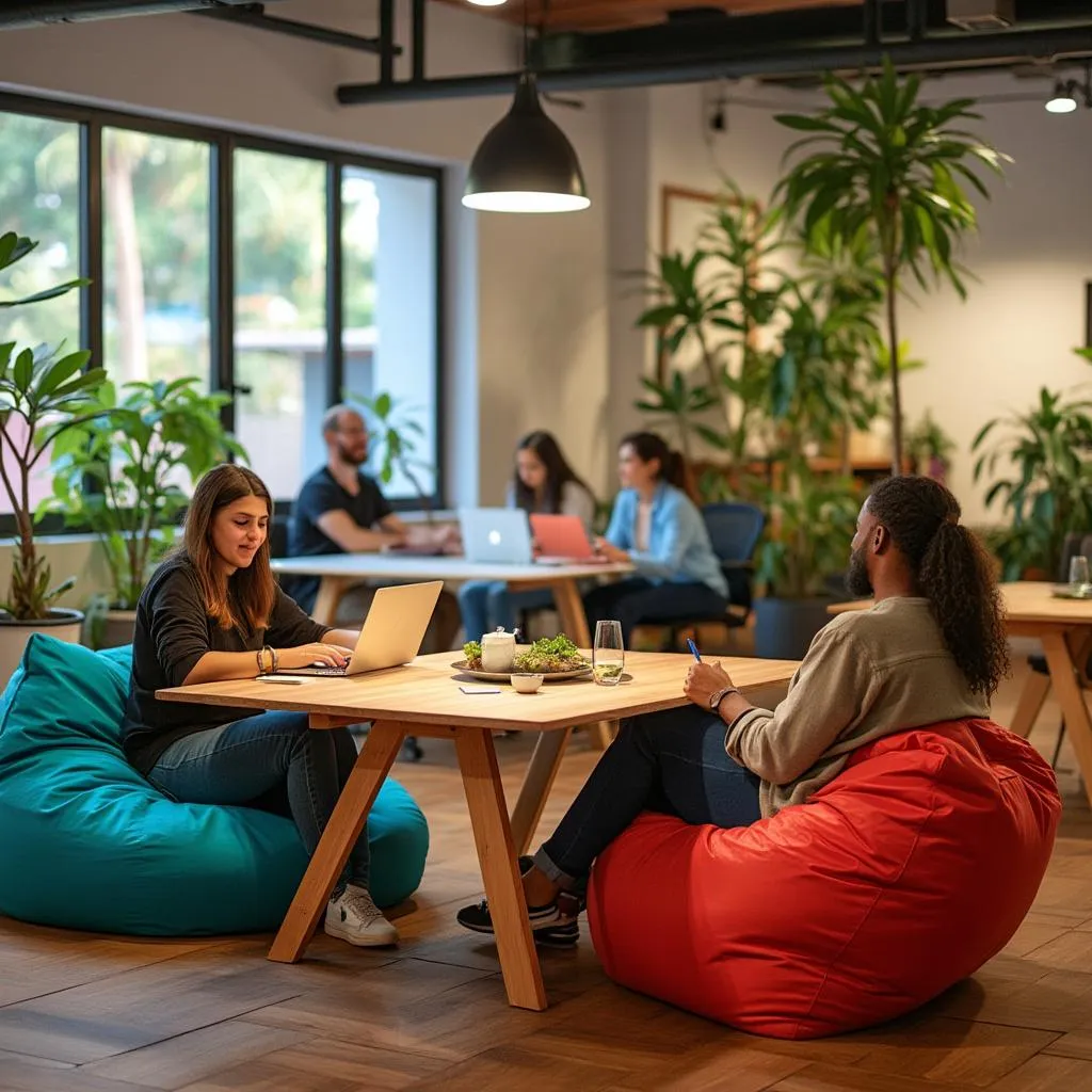 Espaço de coworking